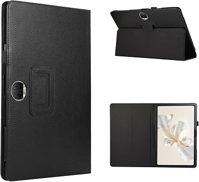 YEMENGHUA Heavy Duty Protection Tablet Case Protective Case Compatible with Honor Pad 9 12.1inch Slim Folding Stand Folio Protector Shockproof Back Cover with Holder Color Black
