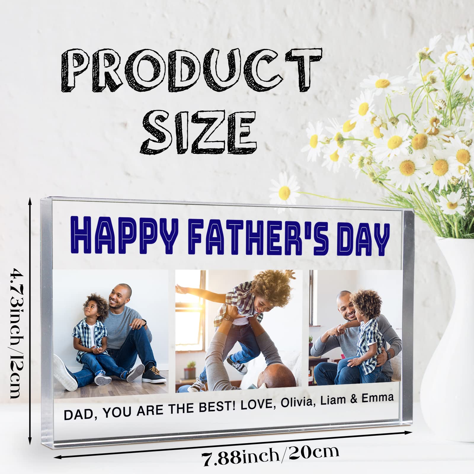 Acrylic Plaque Dad Gift - 60 Gift Ideas For 2025