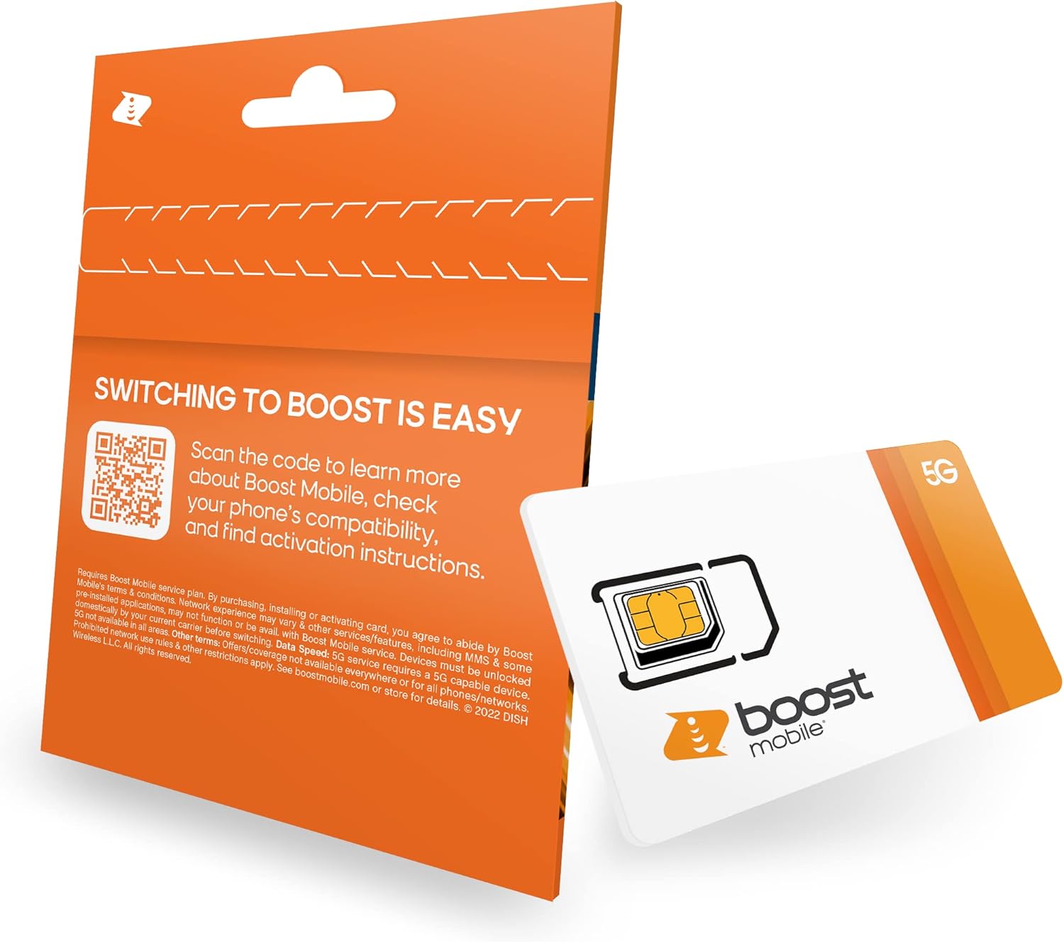 Boost Mobile Prepaid SIM Card | Unlimited Talk & Text | 1 Month 15 GB Data Plan for Unlocked Cell Phones | Mobile Hot Spot Included : Cell Phones & Accessories