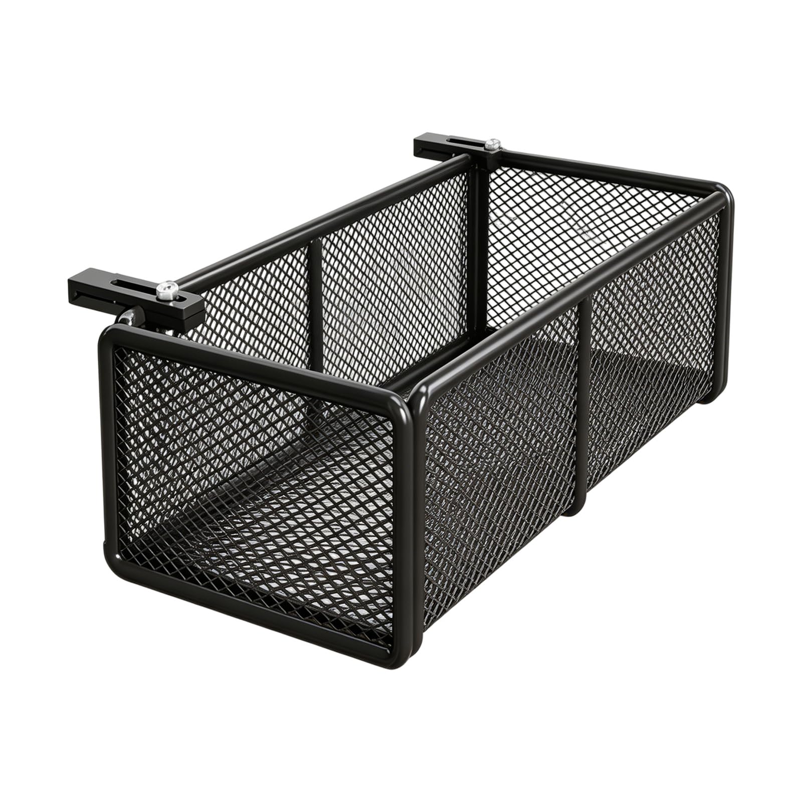 Whoasyst Sturdy Metal Hanging Planter Shelf for Balcony Decor with 27x15x9cm Size Ideal for Small Spaces Vertical Gardening Rack