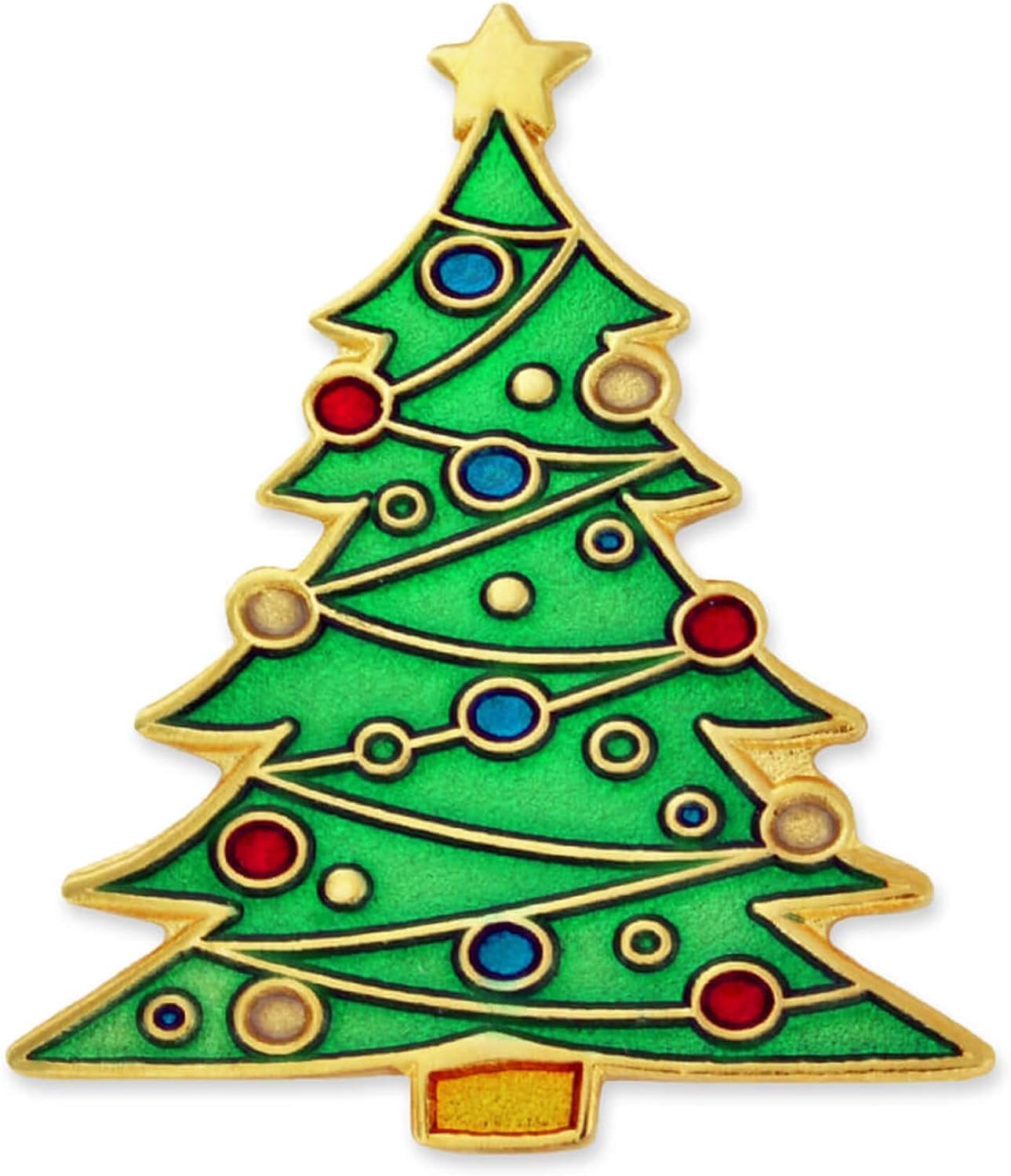 PinMart's Festive Christmas Holiday Candy Cane Noel Enamel Lapel