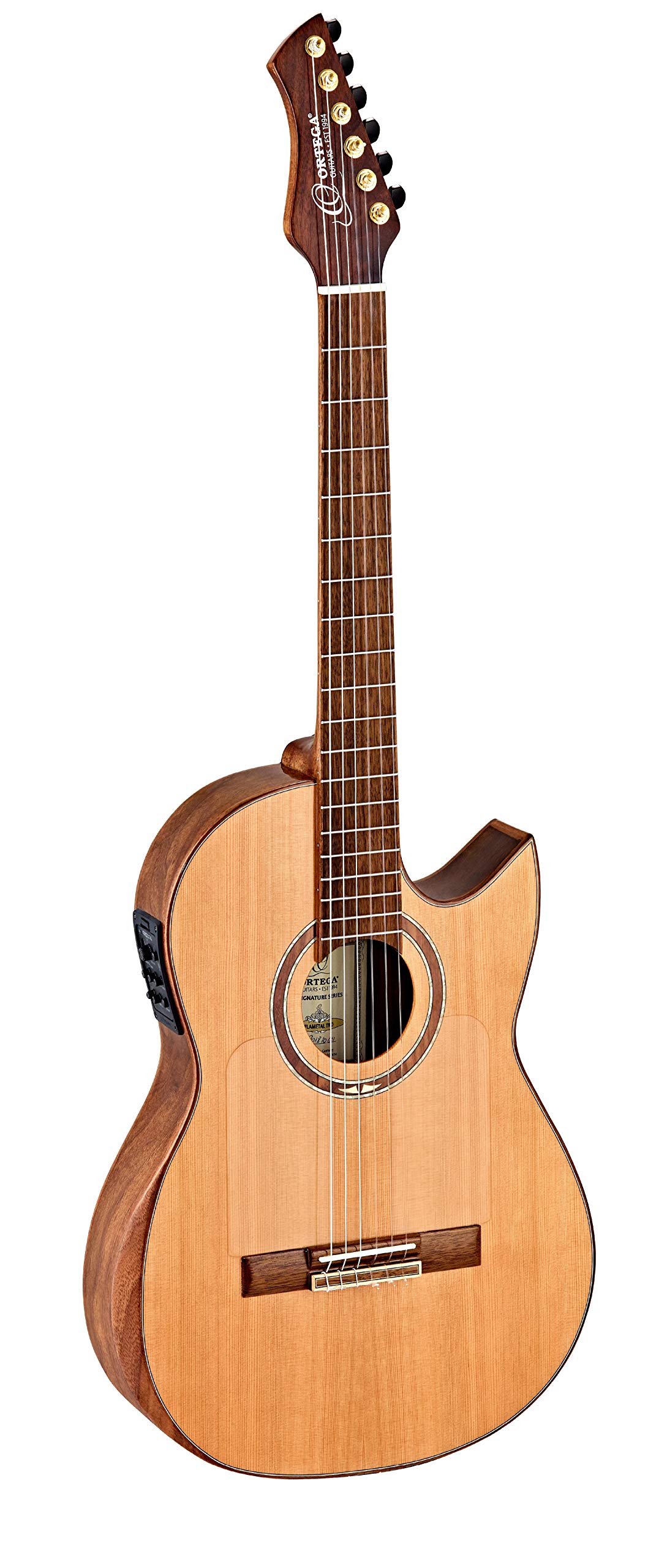 Buy ORTEGA Ben Woods Signature Guitar Reversed Headstock Nylon 6 String