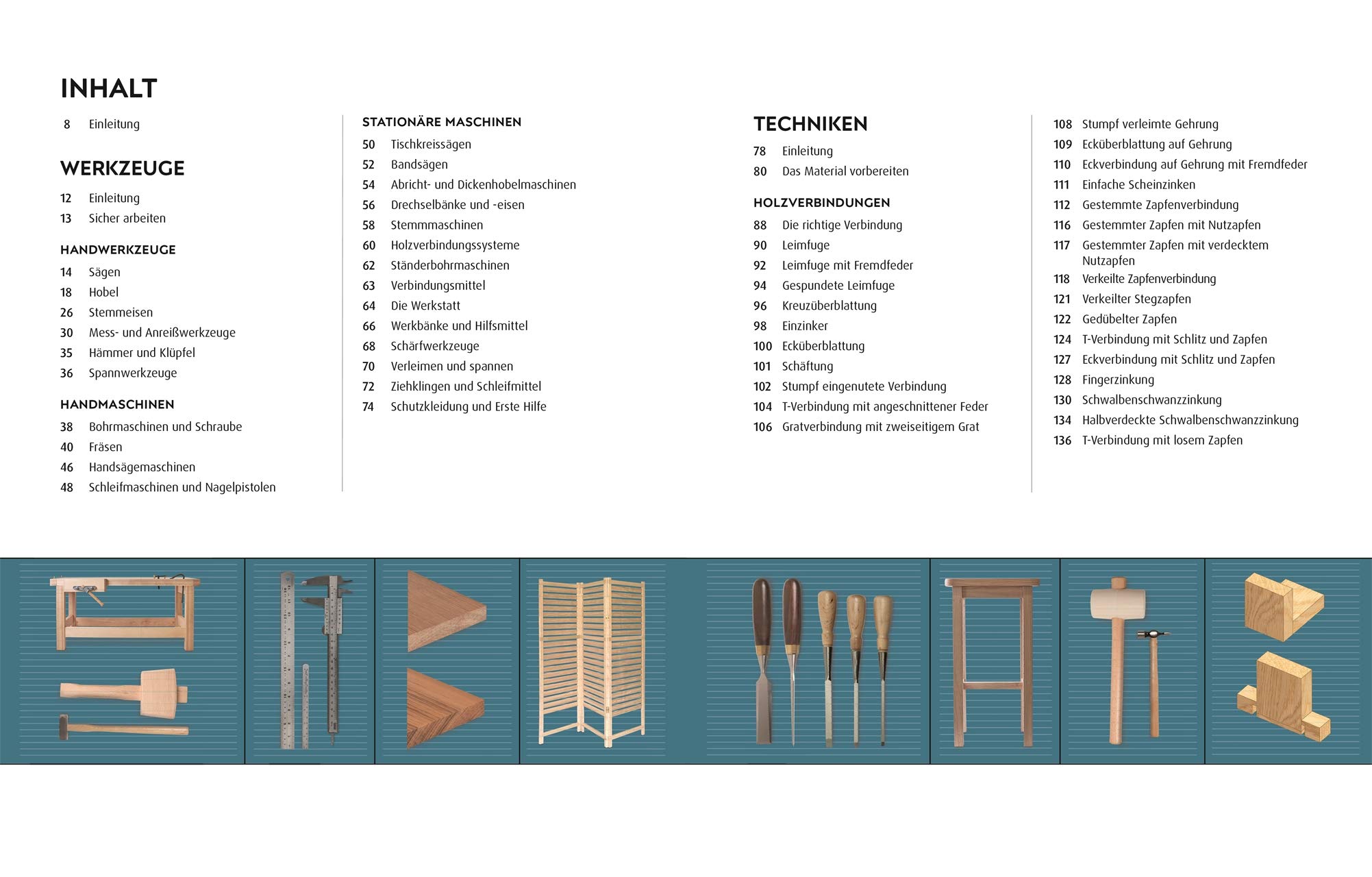 Praxisbuch Holz: Techniken – Werkzeuge – Projekte. Mit über 25 kreativen Ideen aus Holz lassen sich verschiedene Projekte Schritt für Schritt ausführlich erklären