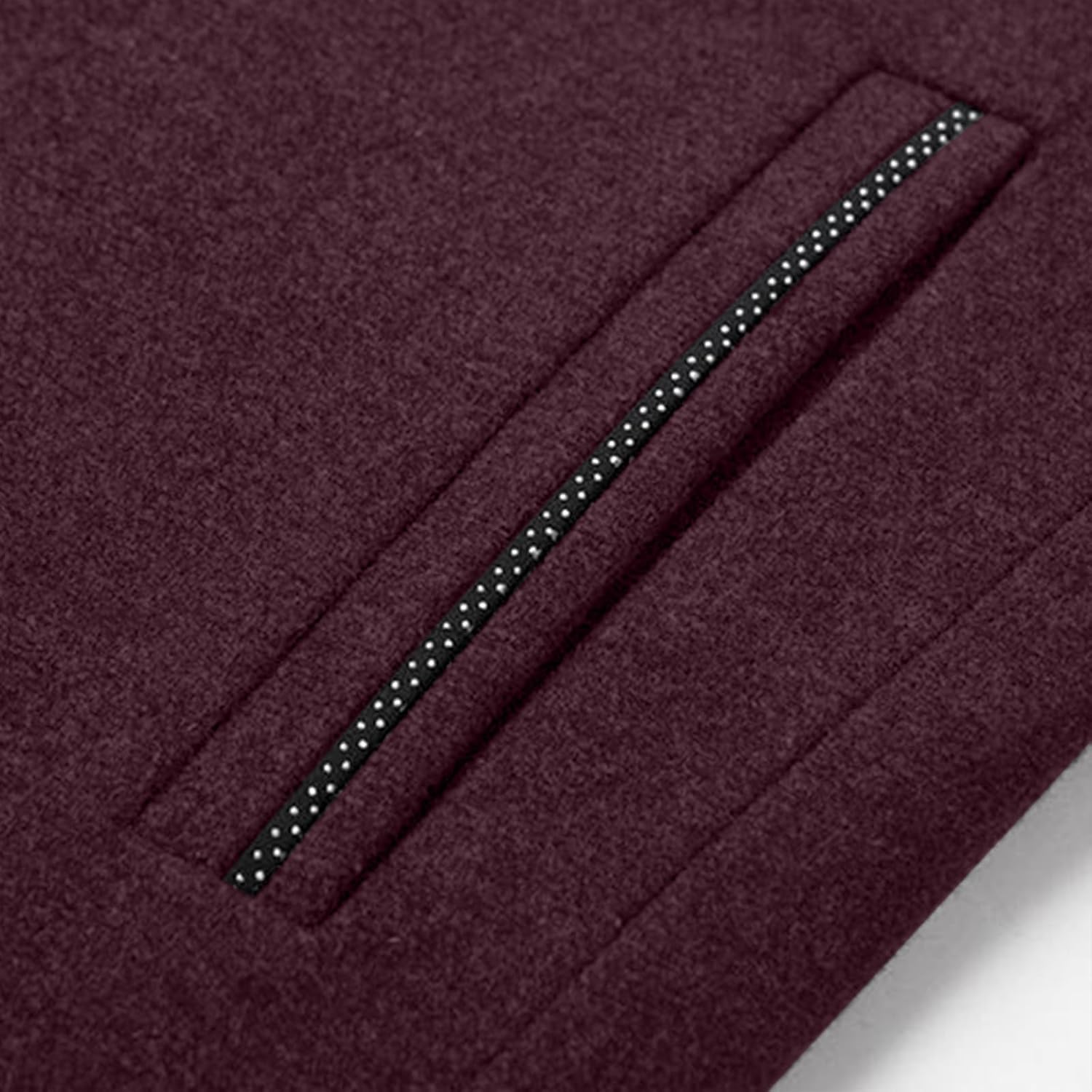 Cambkatl Men's Stand Collar Single Breasted Blazers Slim Fit Woolen Suit Jackets Casual Sports Coat with Pockets