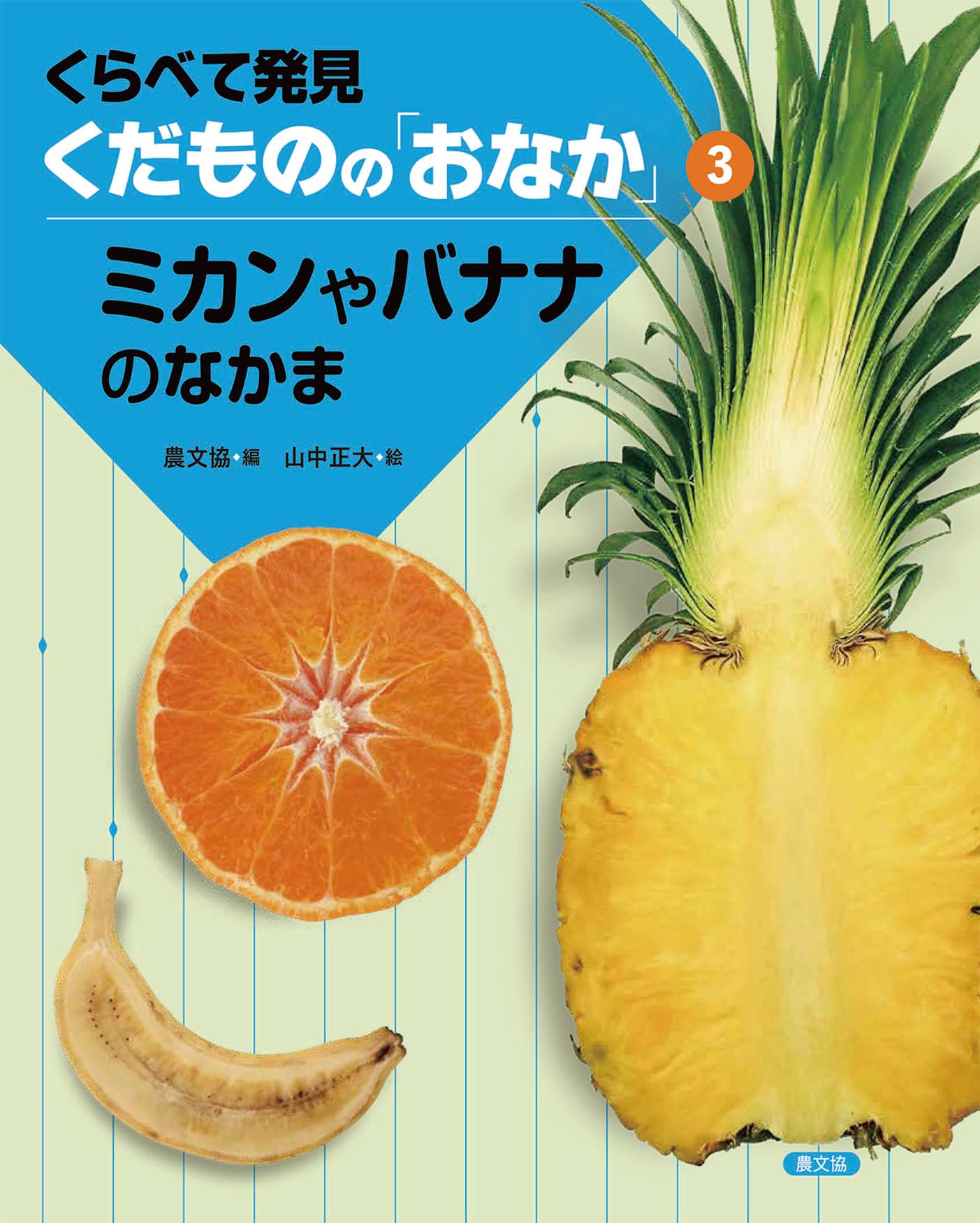 ミカンやバナナのなかま (3) (くらべて発見くだものの「おなか」 3