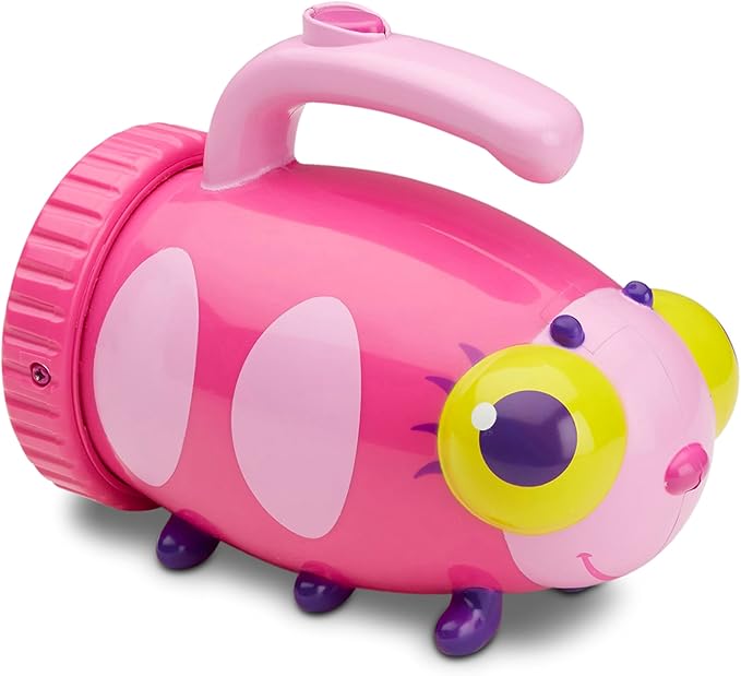 Melissa & Doug Sunny Patch Trixie — Lampe coccinelle avec poignée facile, lanterne pour tente, jouet 3+