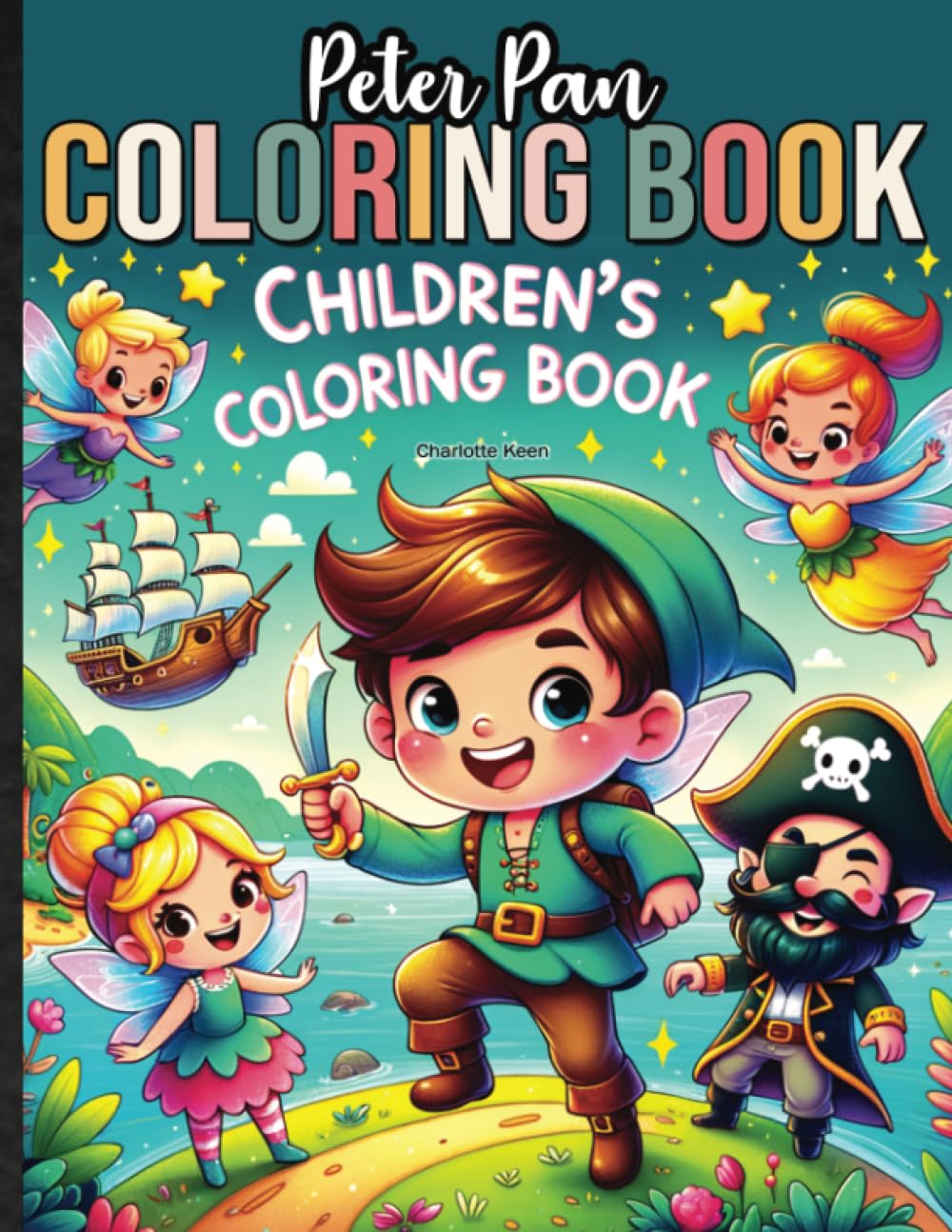 Peter Pan Colouring Book: Children's Coloring Book