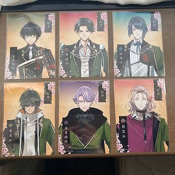 Amazon.co.jp: 刀剣乱舞 江派セット ブロマイド : おもちゃ