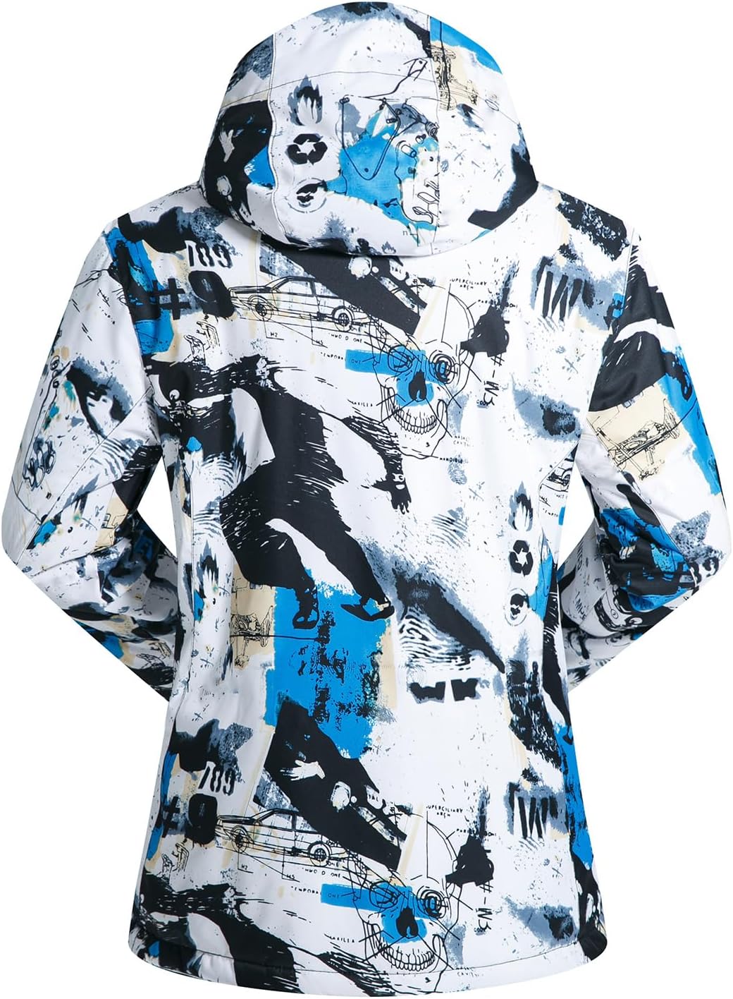 Men's Ski Jacket and Pants Set,Waterproof Warm Ski Suit,Winter Adult Snow Suit for Mountain Snowboarding - Image 3