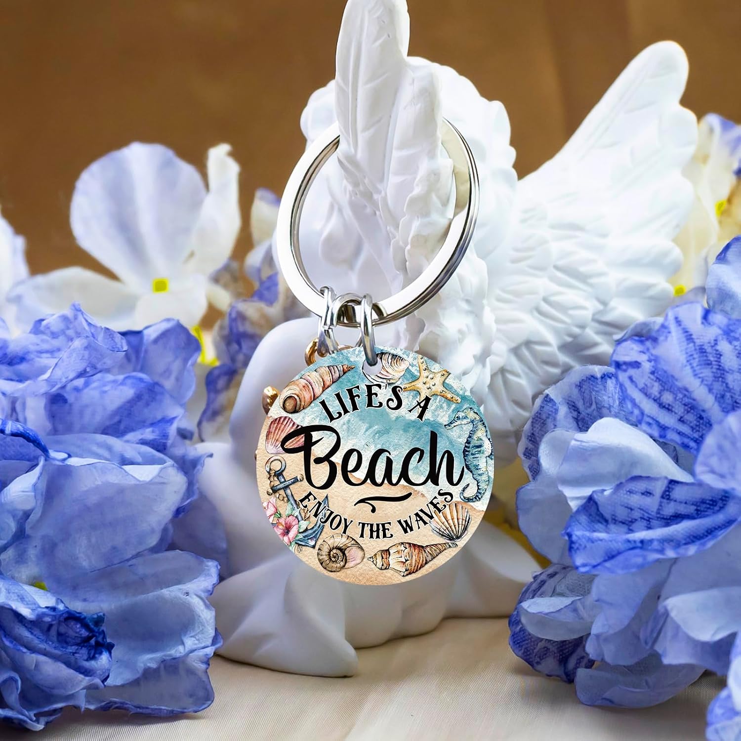 Ocean Gifts for Women Beach Accessories Jewelry Keychains