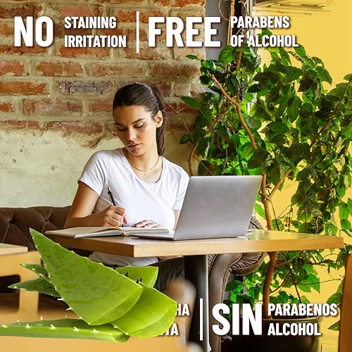 Miniatura 4 de Vital Green Roll On Desodorante de alumbre de potasio con aloe vera - Para pieles sensibles - Elimina el mal olor y no mancha - 3.04 fl oz 3.0 fl