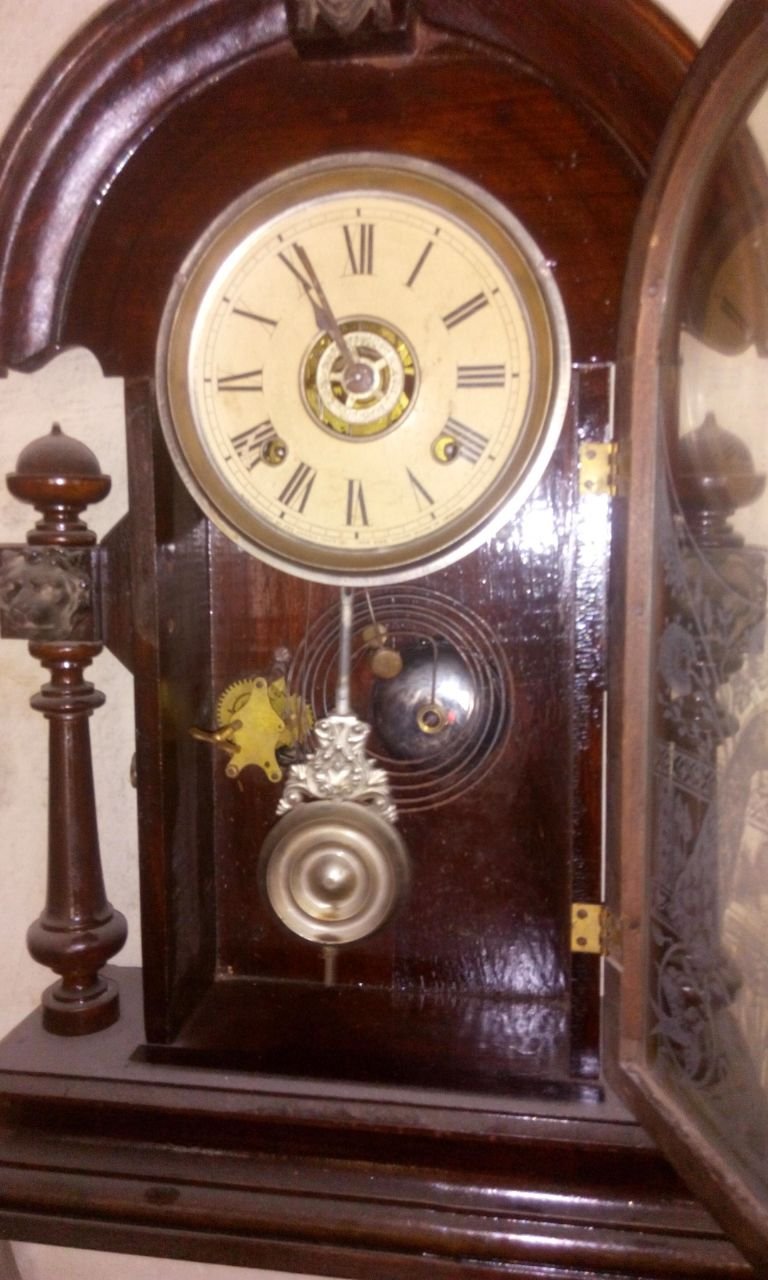 アンソニアANSONIA CLOCK［USA］ Vintage Clock Ansonia Genuine Clock : Amazon.in: Home & Kitchen