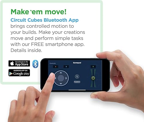 Miniatura 3 de Bluetooth Upgrade+ Kit de construcción de juguete electrónico compatible con la mayoría de bloques de construcción STEM Toy Learning