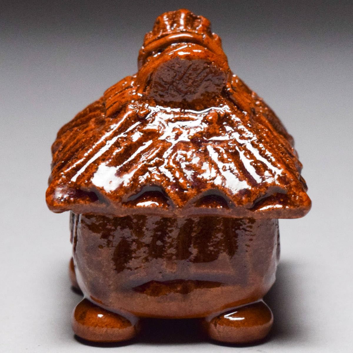 園部玄哉 作 葛屋香合 共箱 共布 栞 茶道具 香合 美品 です。 Amazon.co.jp: 園部玄哉飴釉葛屋香合共箱栞茶道具【b-024】 303