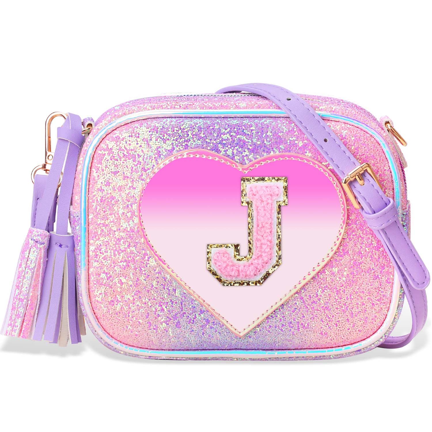 Purse Gifts for Little Girls - Kids Heart Purse Cute Crossbody Bag Teens Girls Birthday Gift