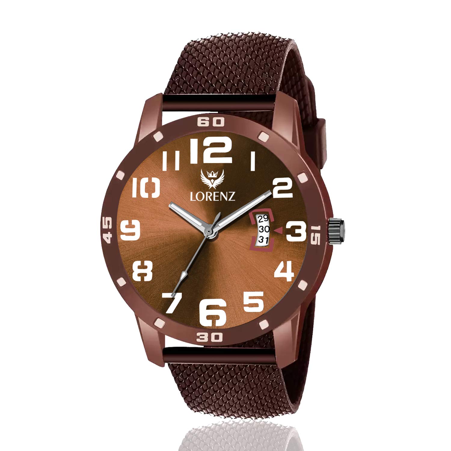 LORENZ Brown Dial Analog Watch for Men | Watch for Boys-3062K (B08CRRP6F6) Amazon Price History, Amazon Price Tracker