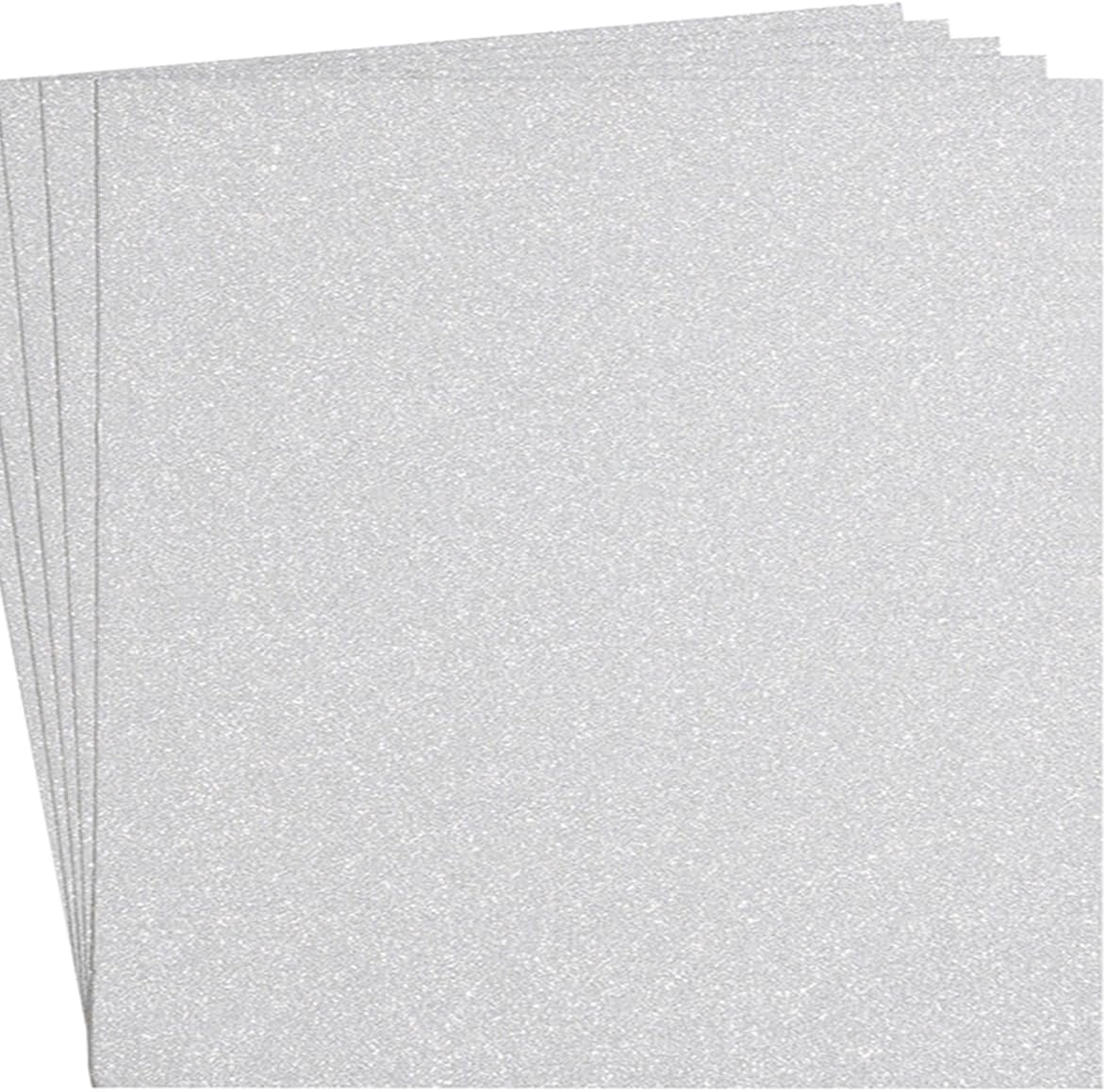 50 Sheets Glitter Cardstock Paper Glitter Thick Paper