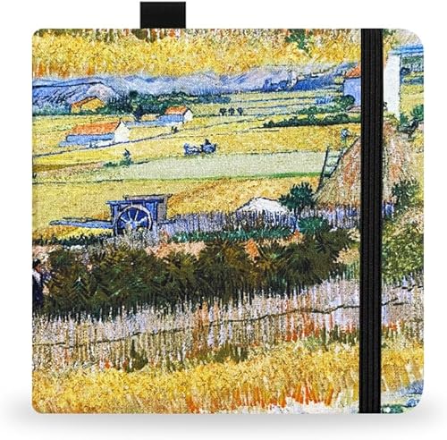 Diario cuadrado de acuarela de 5.1 x 5.1 pulgadas, 10.58 ozm, encuadernado duro, 40 unidades (20 hojas delanteras y traseras, 2 texturas), tamaño de