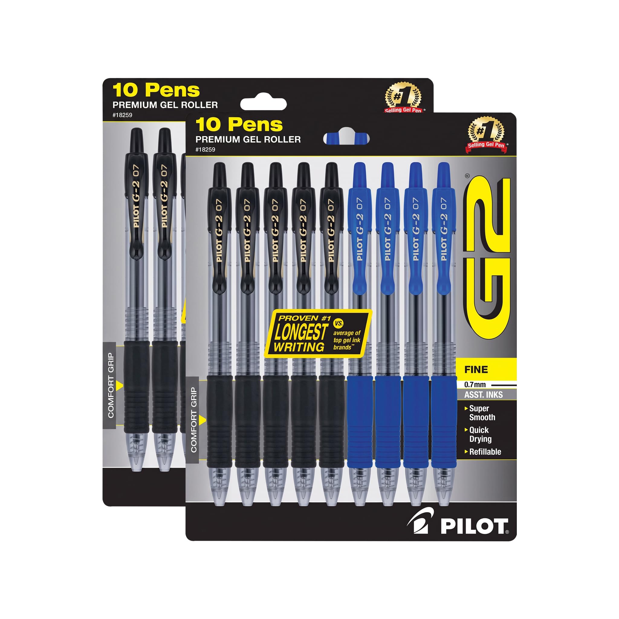 PILOT G2 Gel Pens - Fine Point, 10-Pack -9 PILOT G2 Gel Pens - Fine Point, 10-Pack -9