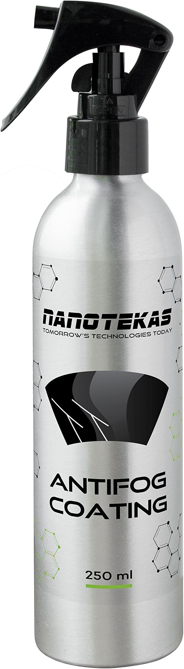 Nanotekas Nano Anti fog Coating Anti Fog for Car Glass Window Windshield Treatment Anti Mist Protection 250ml
