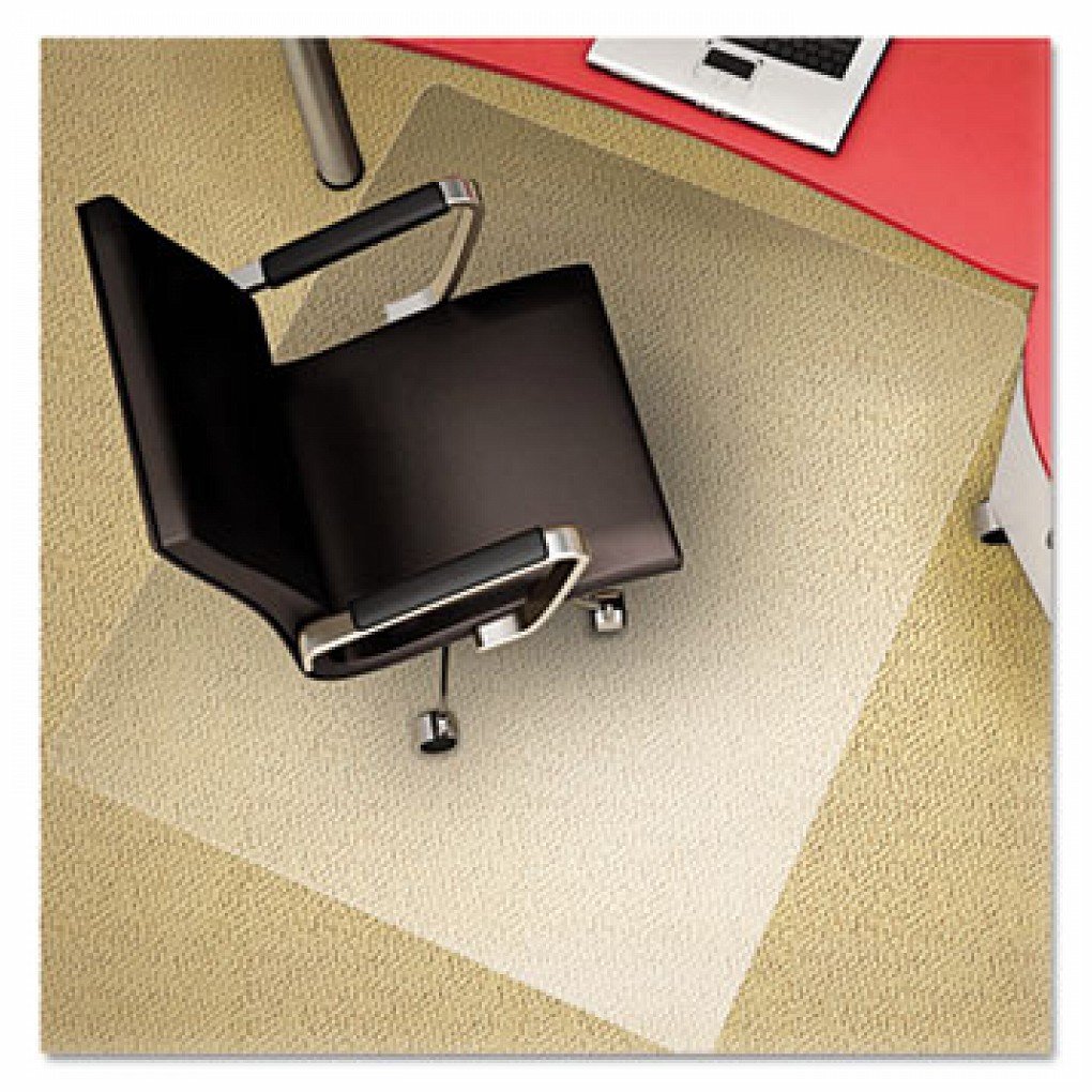 DEFLECTO CORPORATION CM11142PC Polycarbonate Chair Mat, 36w x 48l, Clear