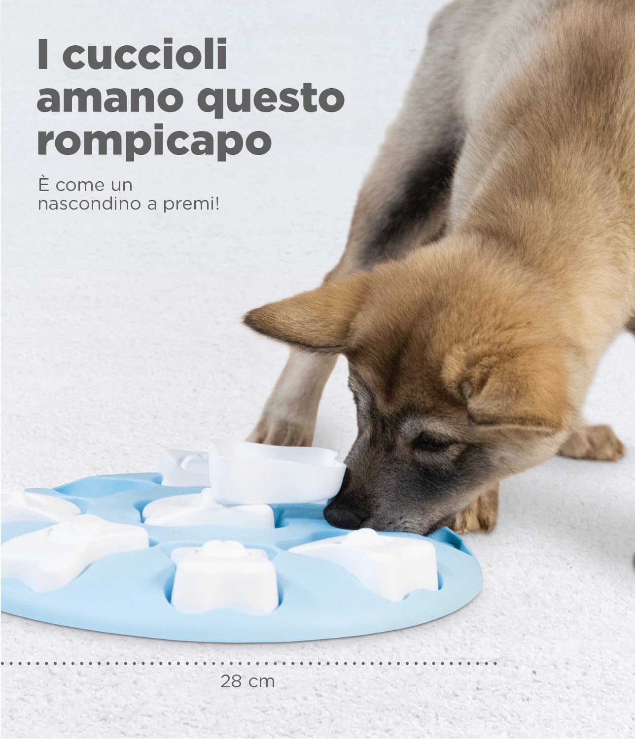 Nina Ottosson di Outward Hound Puppy Smart - Gioco interattivo per cani - rompicapo con ricompense - blu