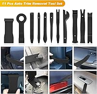 Vista 3 de GOOACC - Juego de 19 herramientas para desmontar e instalar molduras, tapizado plástico automotriz, panel de puerta, audio; con bolsa de Negro