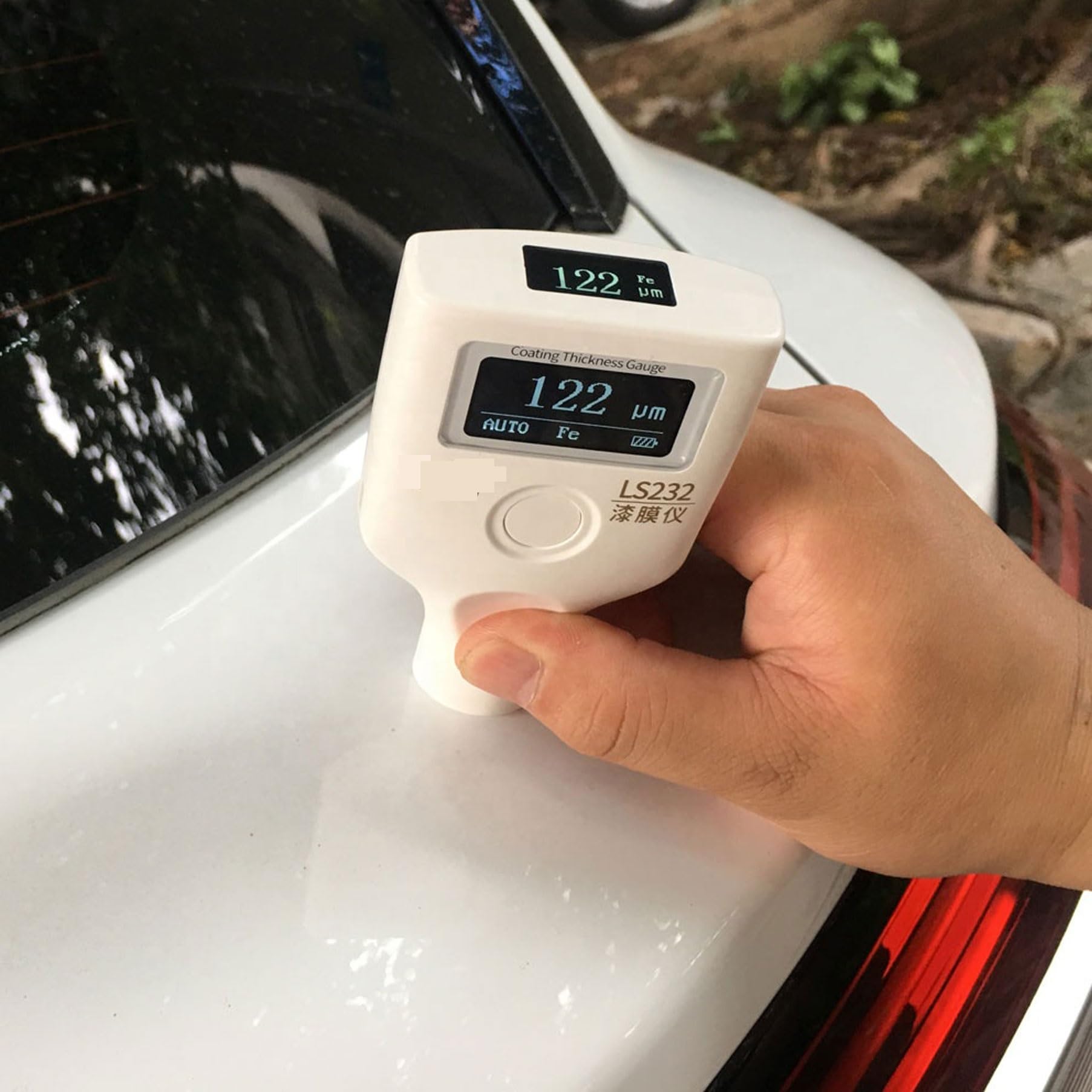 Miernik grubości LS232 Tester grubości lakieru samochodowego Miernik Podwójny ekran OLED do samochodowej powłoki lakierniczej Trwała -40 ℃ Niska temperatura