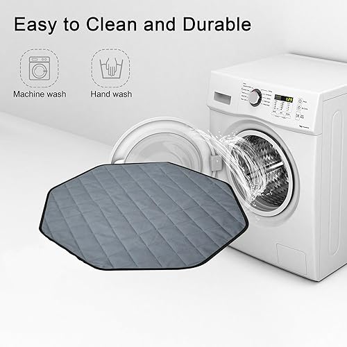 Miniatura 7 de Almohadillas lavables para orina para perros, tapete reutilizable para corralito de mascotas, almohadillas antideslizantes para cachorros,