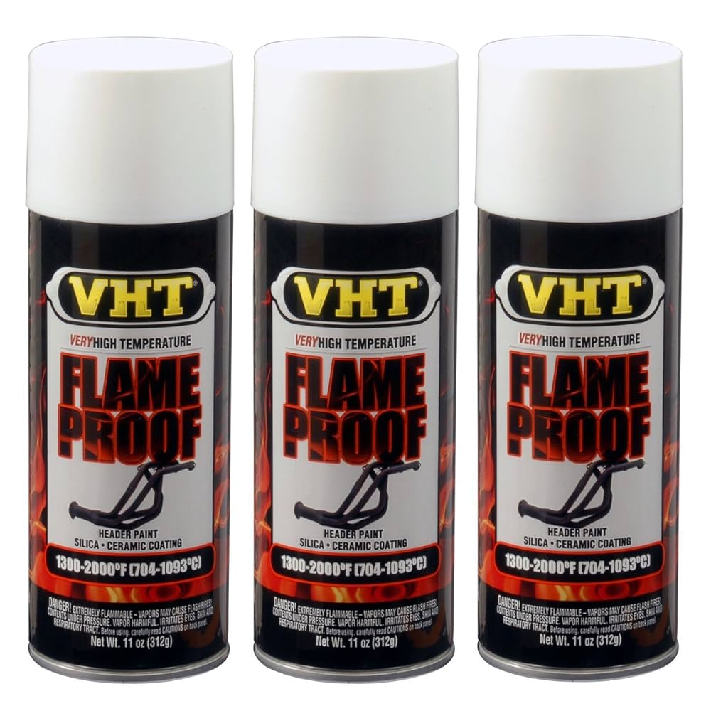 【専用】VHT 耐熱塗料「耐熱スプレー」3本セット Amazon.co.jp: VHT 耐熱 耐火 スプレー ホワイト 白 3本 セット