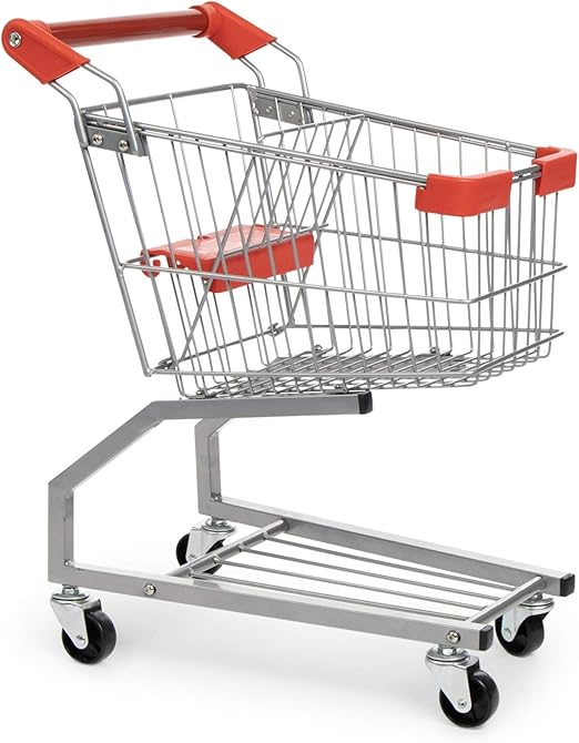 Milliard Toy Shopping Cart for Kids, Toddler Shopping Cart