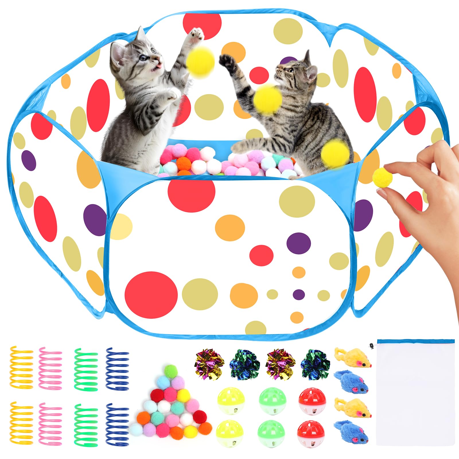 fooind Cat Ball Pit