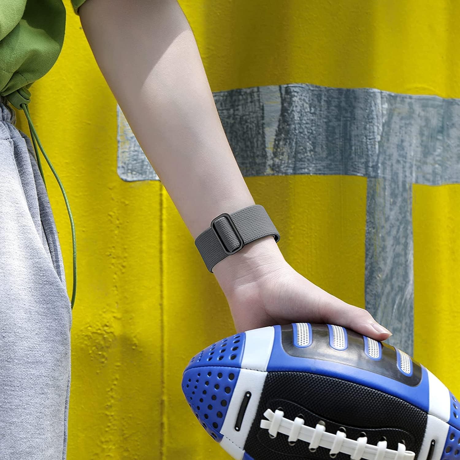 GARTOO Elastic Bands for Garmin Vivoactive 4/Venu 2 45mm/Venu 3/Forerunner 255/955/265/965 Watch Bands, 22mm Nylon Sport band for Amazfit GTR 4,GTR 3,GTR 2,2e,Ticwatch Pro 3,Fossil Gen 5 for Women Men