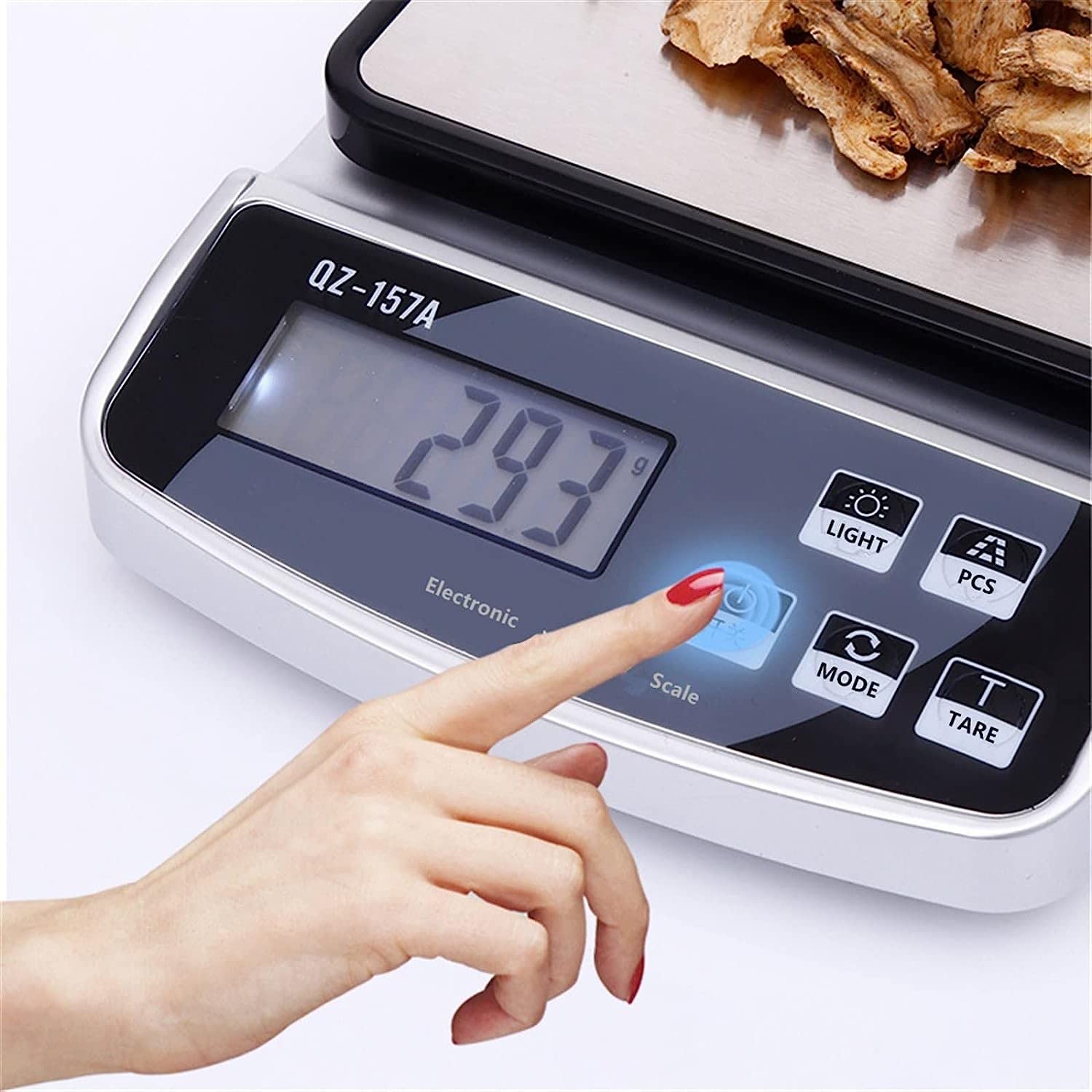 Waga spożywcza 15 kg/1g waga elektroniczna odpowiednia do ładowania USB/wtyczki/baterii wodoodporna waga kuchenna domowa waga kuchenna cyfrowa waga kuchenna