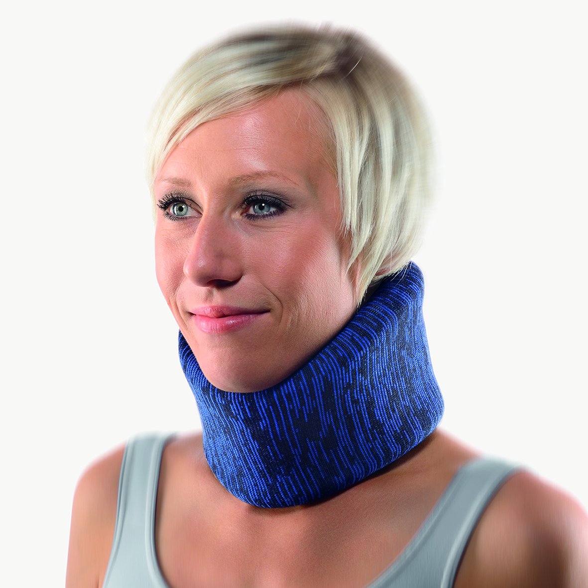 BORT StabiloNec® Eco, Cervical Collar for Neck Pain (Beige, Zero- 22