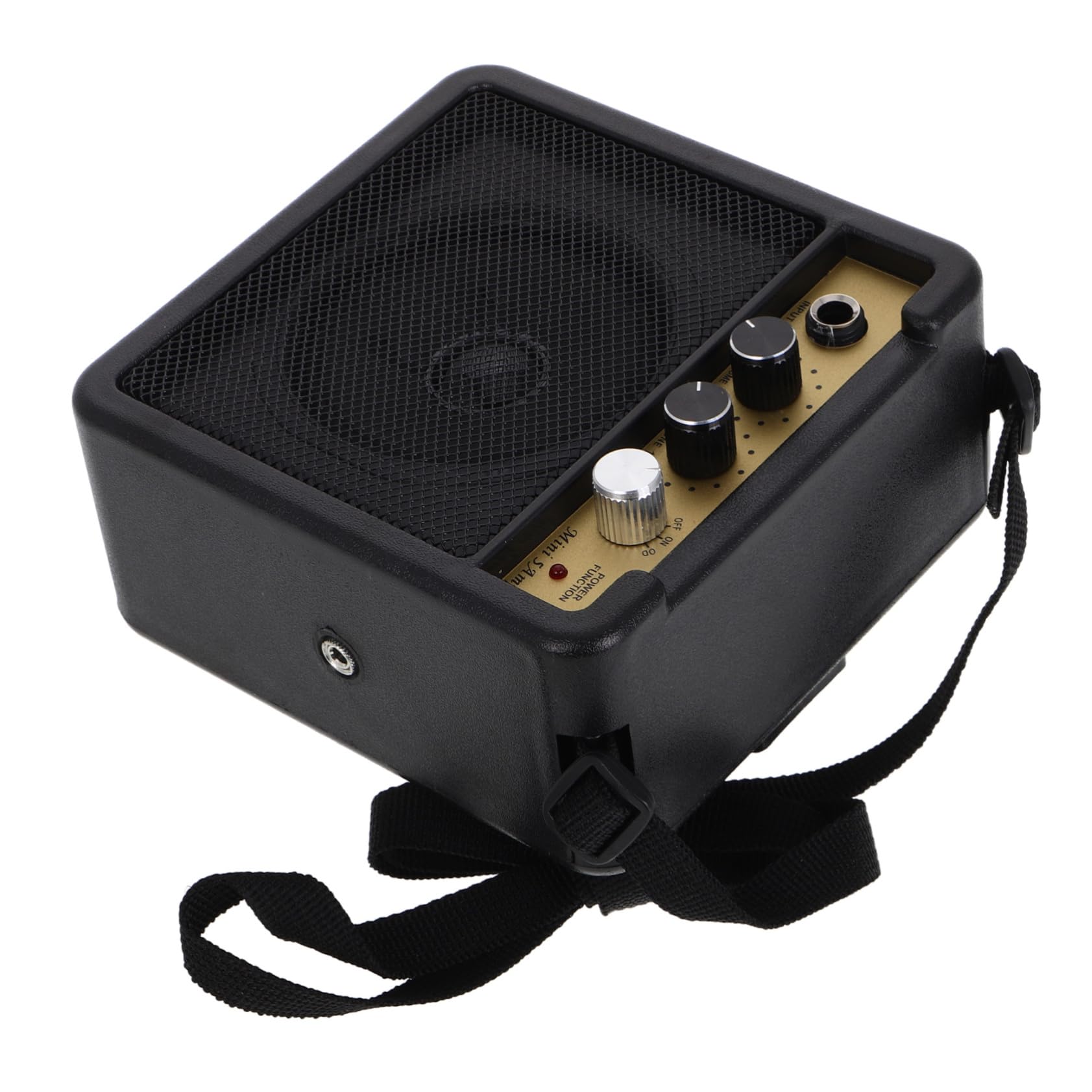 Mini Amplificatore Effetti Sonori Integrati 5w Portatile per Chitarra Elettrica in Plastica e Metallo per Esercitazioni e Performance a Casa