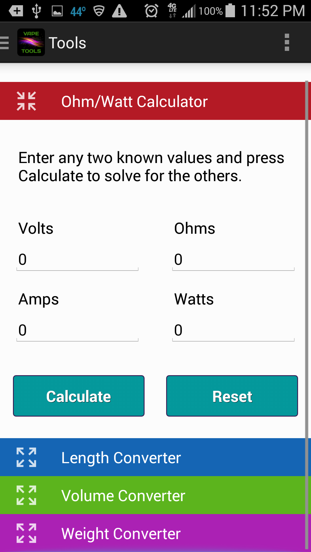 Vape Tools - App on Amazon Appstore