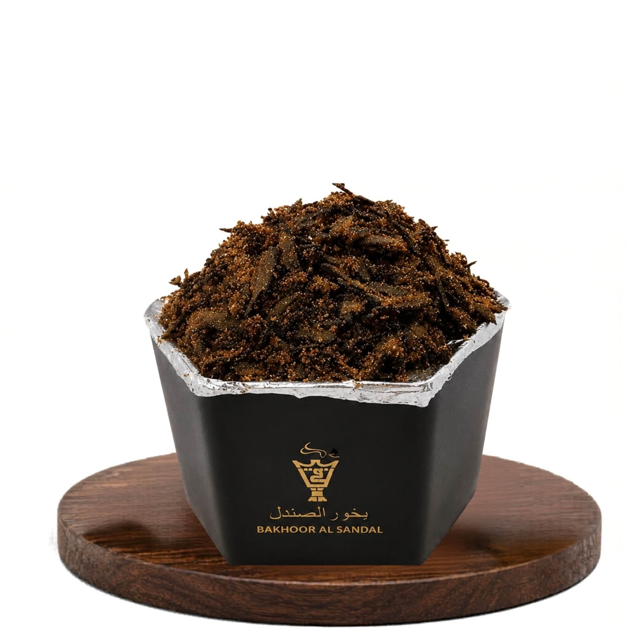 alNaqi Bakhoor Al-Sandal – 50g | Premium Sandalwood Bakhoor | Smooth Woody Aroma for Pooja, Meditation, Relaxation & Home Fragrance | Handcrafted Oud Wood