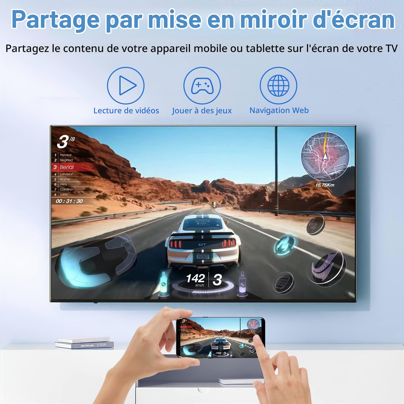 Android TV Box,Android 12.0 TV Box Allwinner H618 Quadcore 4GB RAM 32GB ROM | Mali-G31 MP2 GPU Support 6K 3D 1080P 2.4/5.0GHz WIFI6 BT5.0 10/100M Ethernet HDR10 HDMI 2.0