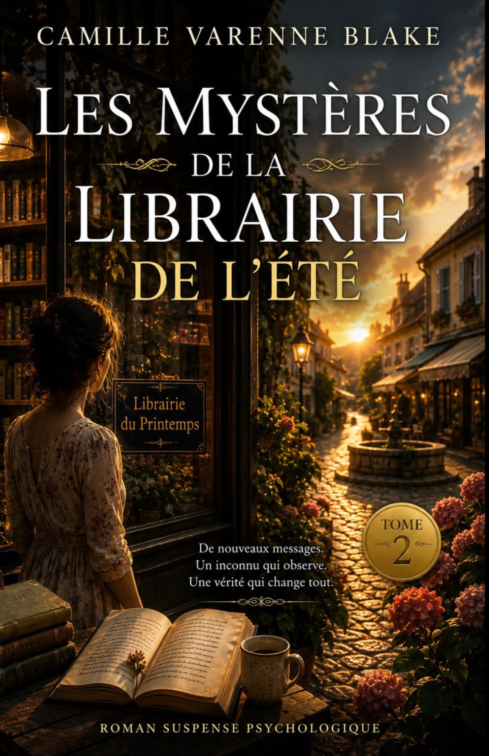 Les Mystères de la Librairie de l’Été: Roman suspense psychologique captivant – Messages cachés, manipulation et secrets révélés