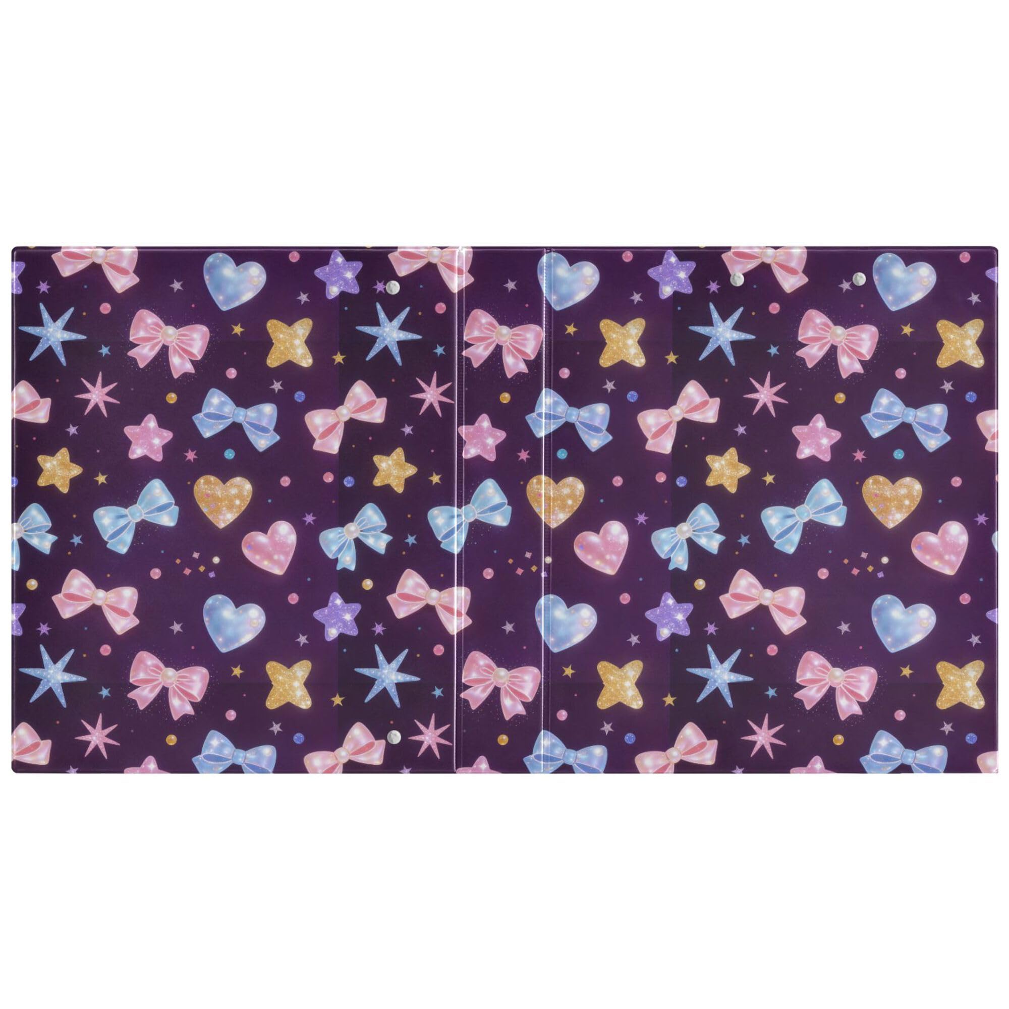 3 raccoglitori ad anelli da 12,7 cm con tasche, confezione da 1/2 raccoglitori per studenti universitari, 200 fogli