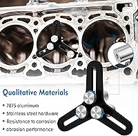 Vista 6 de Kujunpao Herramienta de cuadratura universal de anillo de pistón para orificios de 2-5 pulgadas de espacio final