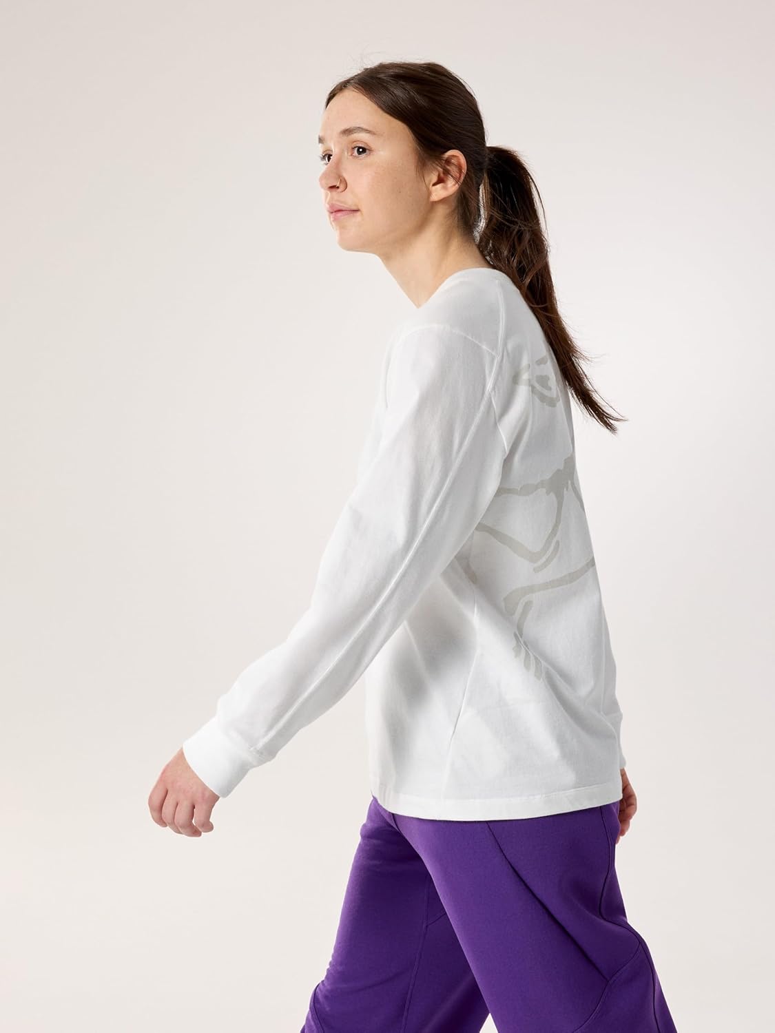 Arc'teryx Kragg Cotton Bird Crew Neck Shirt LS Women's | Long-Sleeve Cotton Climbing Tee