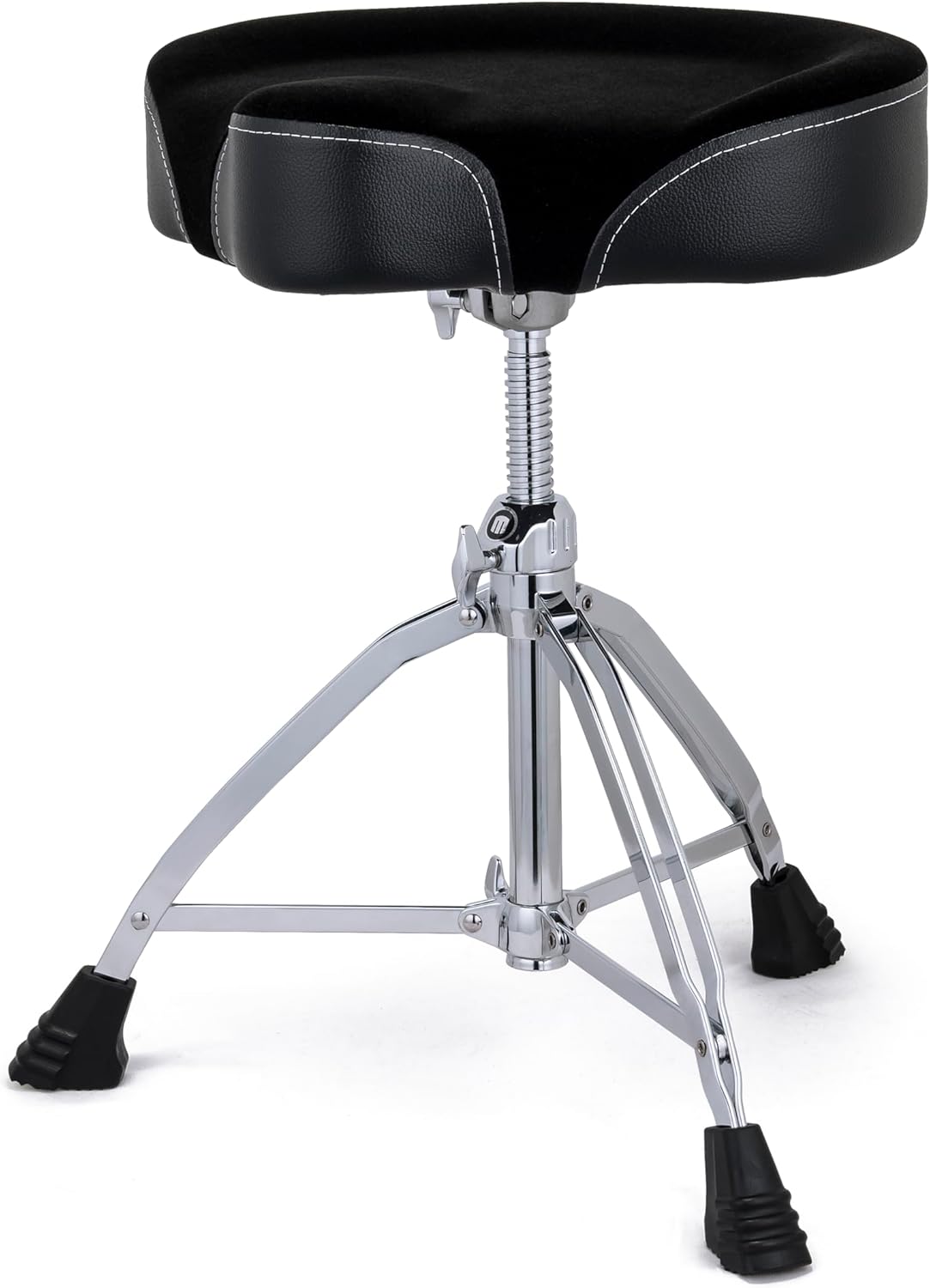 Mapex T865SER Saddle Top Double-braced Drum Throne - Red Cloth