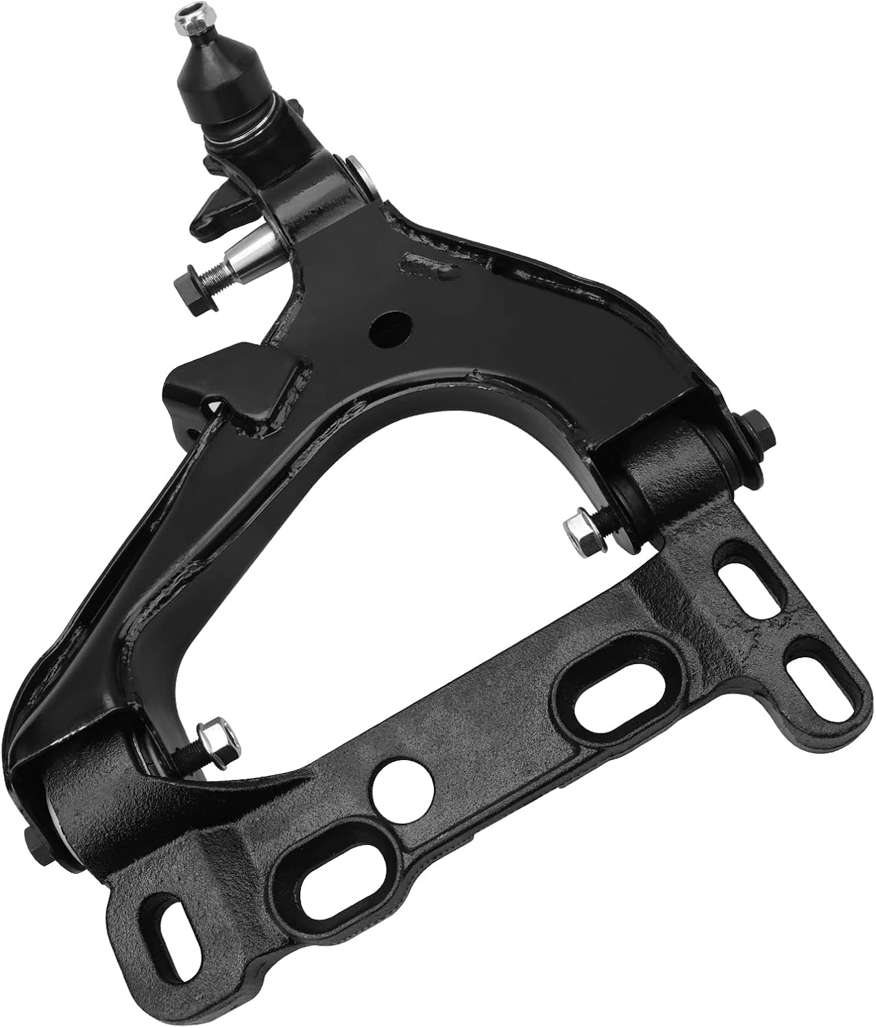 10pc Front Lower & Upper Control Arms Kit Compatible with Chevy Trailblazer EXT, GMC Envoy XL XUV, Buick Ranier Ascender Bravada 2004-2007 Upper Ball Joints Outer Tie Rods Sway Bars