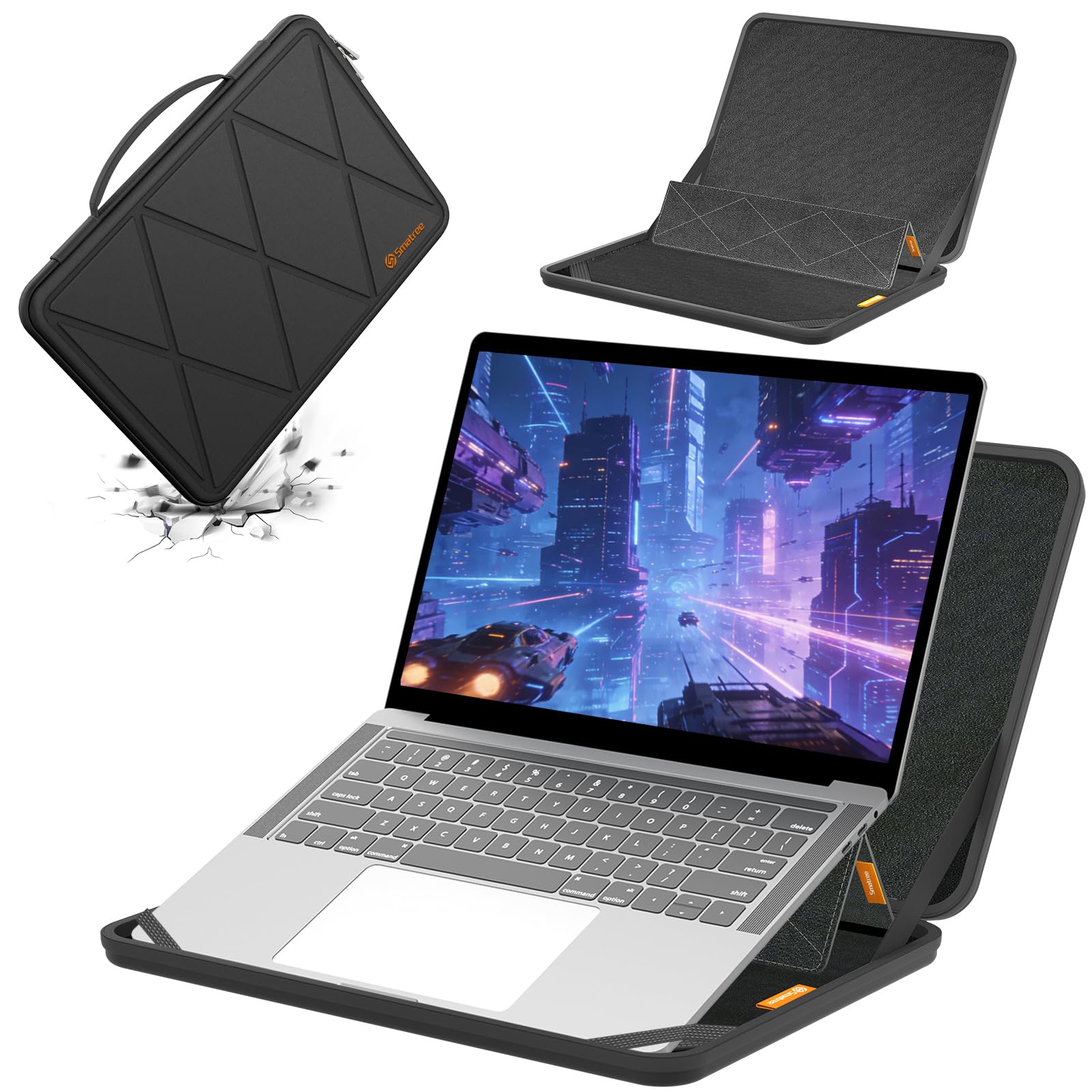 Smatree MS131 Protección rígida 17 Pulgadas Funda para portátil Compatible con DELL Alienware m17 R5/x17 R2, para HP ZBook Fury G1i 18, para ASUS ROG Strix G18/ROG Strix Scar 18, para Acer Nitro 17/5