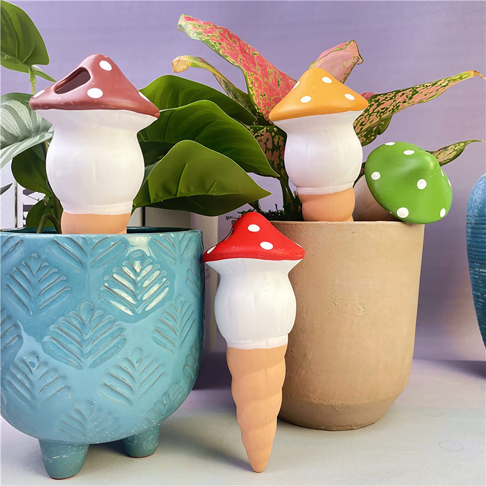 Plantenbewateringspikes, 4 stuks herbruikbare automatische