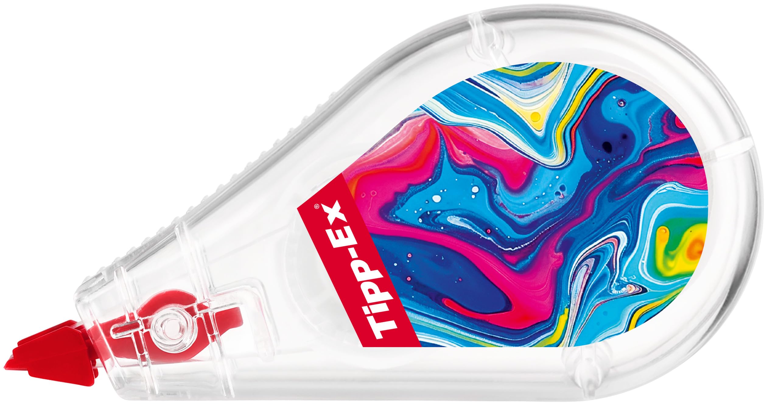 Tipp-Ex Correttori a Nastro Mini Pocket Mouse 6 Pezzi, 2 Design Hydro Dipping, 4 Classici