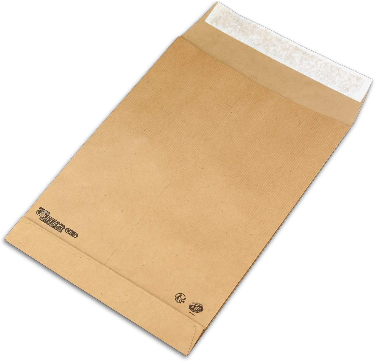 Lot 50 Kraft envelopes 120g C4-S Range Mail Bellows + Size 229 x 324 mm with 3 Bellows 30mm