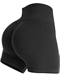 Women's High Waisted Gym Shorts - 3.6'' Scrunch Booty Shorts Butt Lifting Athletic Workout Shorts